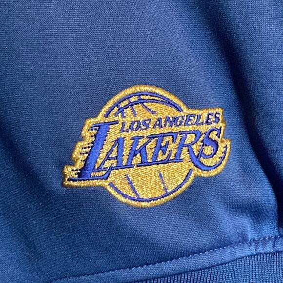 Rare Vintage Adidas NBA LA Lakers Blue/White/Gold Kobe Jacket - Picture 3 of 6